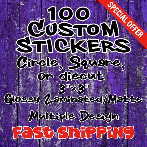 [- PROMO -] 100 STICKERS