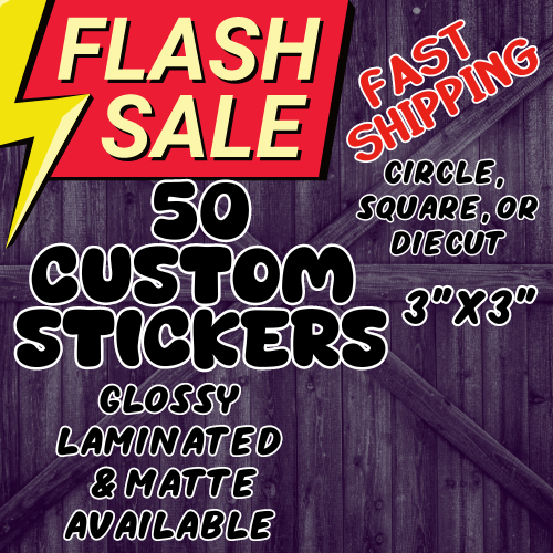 [- PROMO -] 50 STICKERS